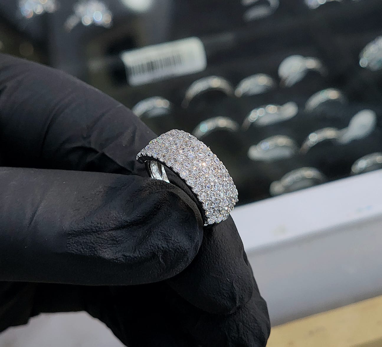 Ultimate Sparkle Pave Zirconia Band Ring