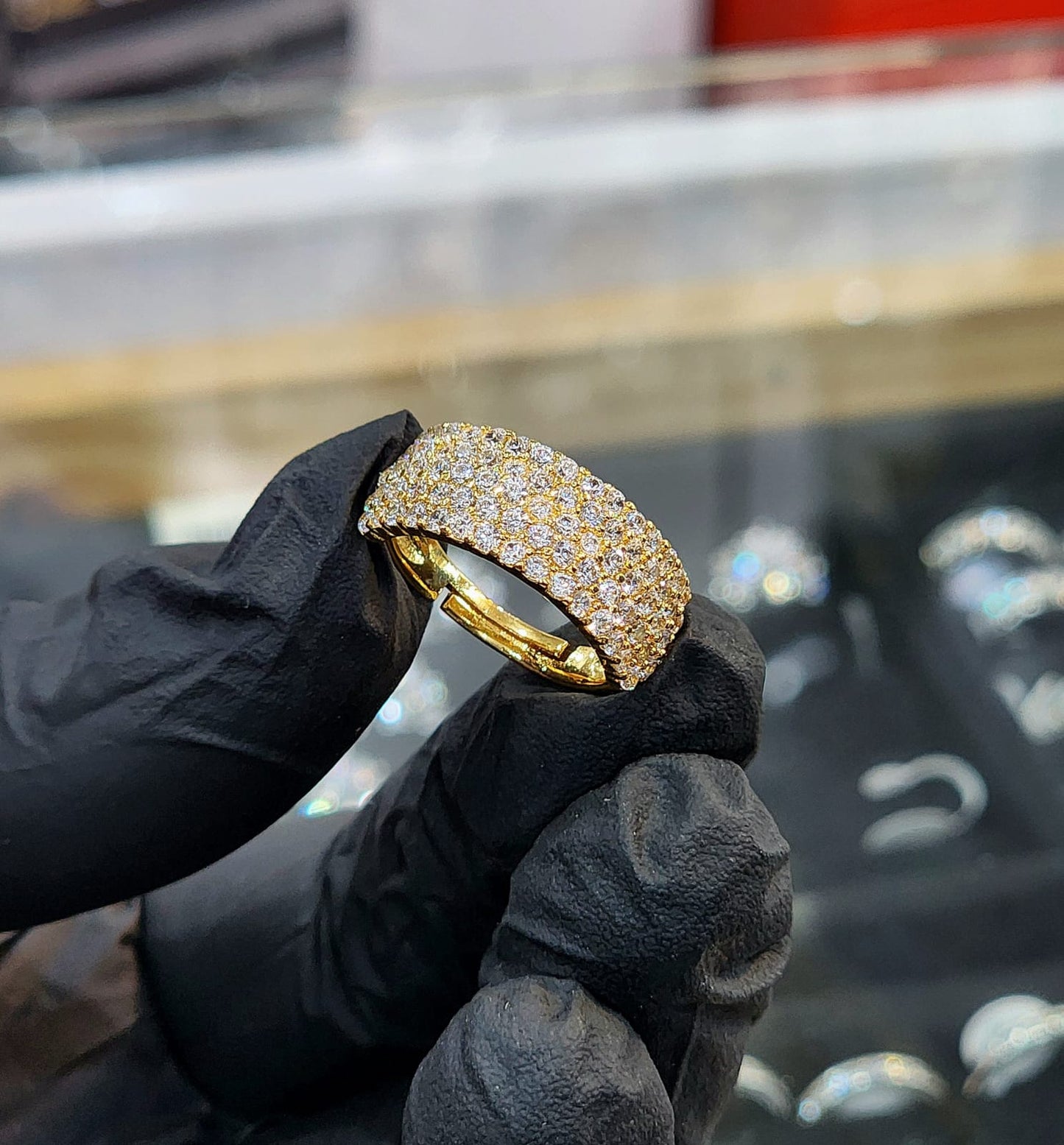 Ultimate Sparkle Pave Zirconia Band Ring
