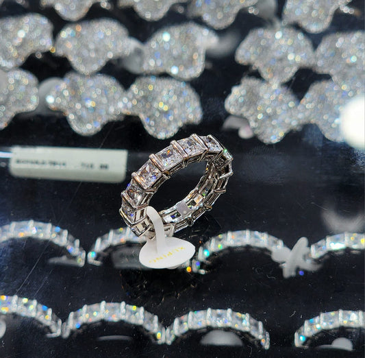 Xuping Silver ring zirconia stone