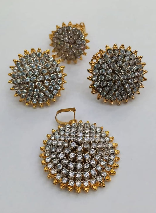 Local made combo set Sunburst Jewelry Set